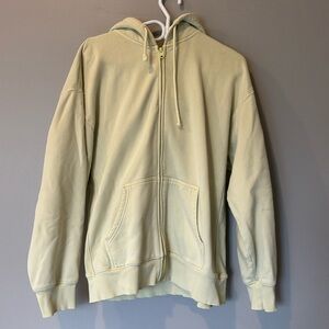 Aritzia cozy boyfriend zip up